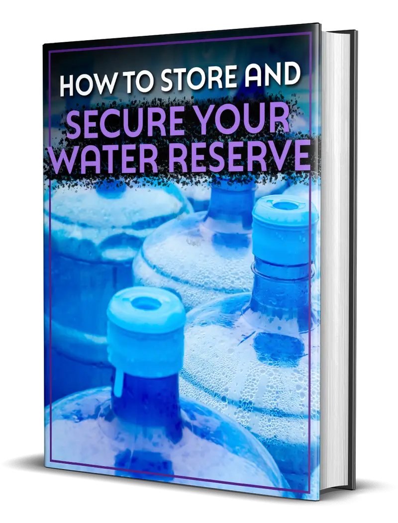Guides for water storage purification and safety for emergency preparedness